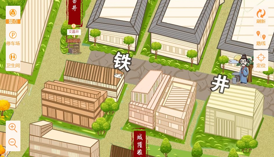 龙川智慧景区：手绘地图与语音导览的完美融合