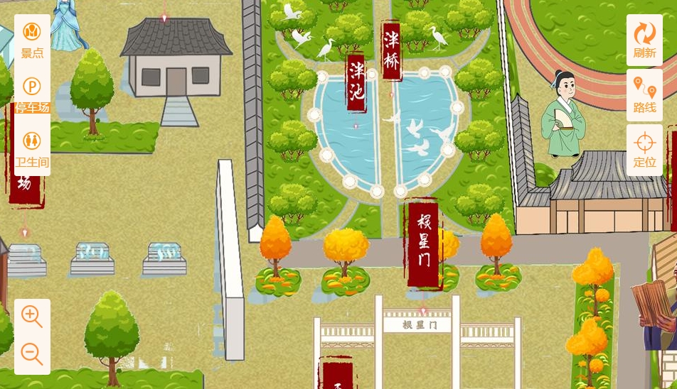 龙川手绘地图景区语音讲解导览系统：智慧景区建设的基石